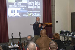 Ken Parker at an EGIL lecturing at WPI 11-27-2018