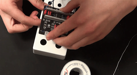 Aligning pots and toggle switches to the PCBA