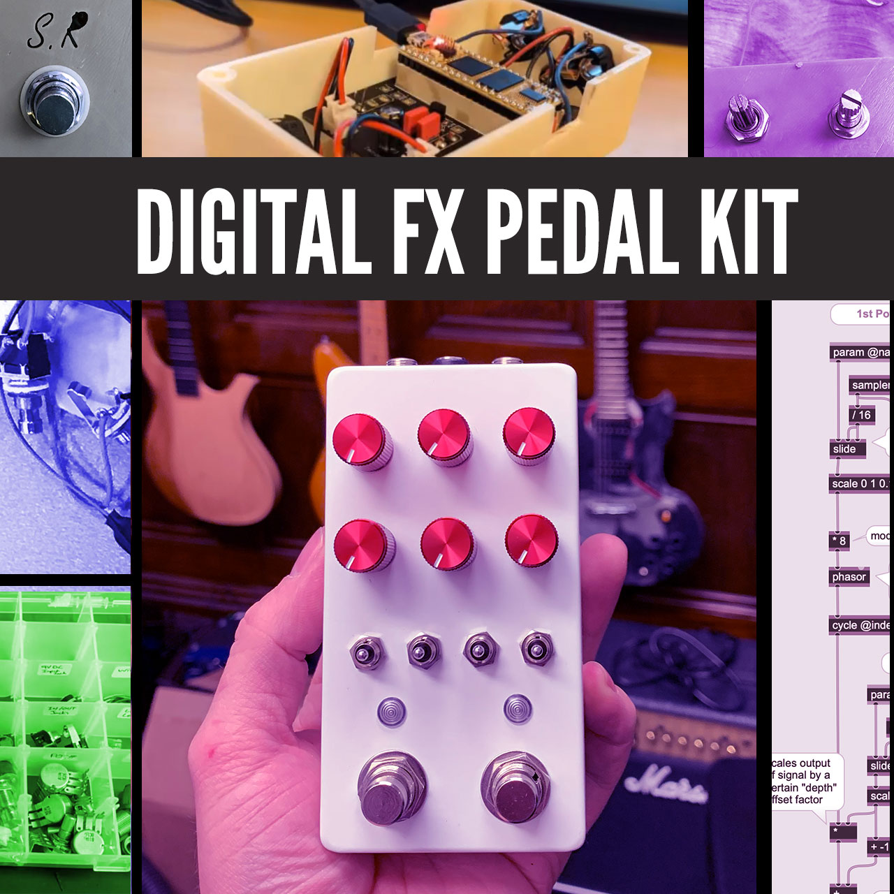 EGIL FX Kit - a Digital Effects Pedal Platform